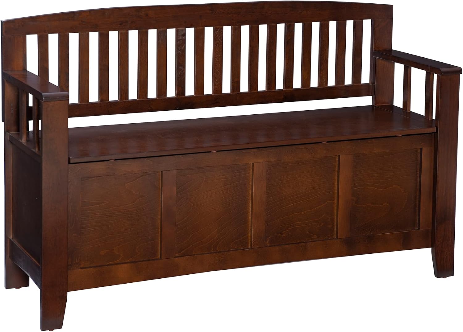 Walnut Cynthia 50" Storage Bench