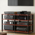 Teak 47.2" Heavy Duty AV Stand